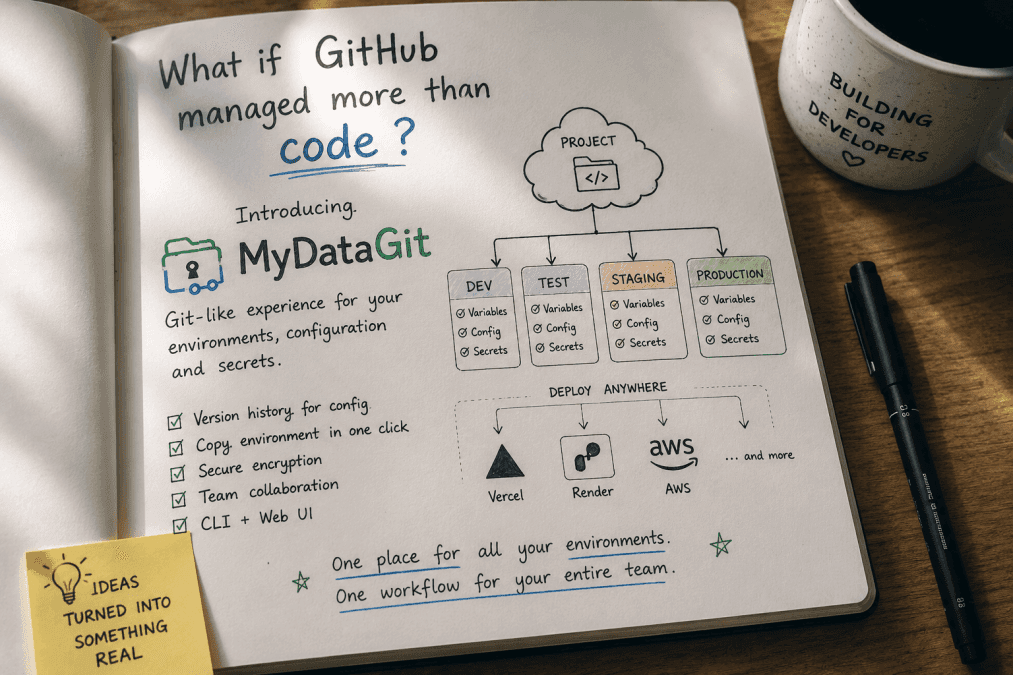 MyDataGit: What If GitHub Managed More Than Code? - Cover image